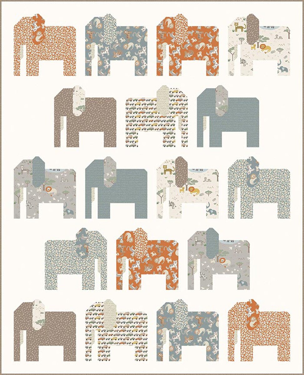 LEO & SAVANNAH FAT QUARTER BUNDLE 21 PCS