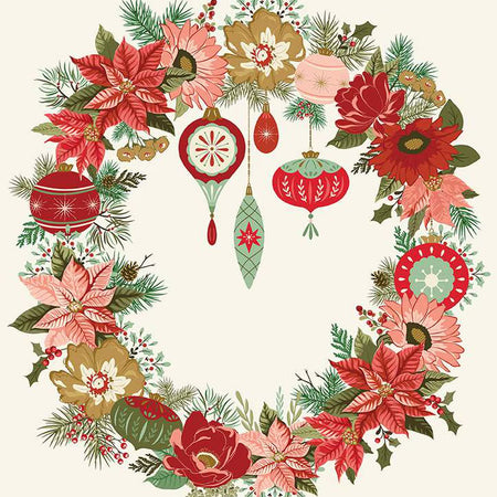 GLISTEN WREATH PANEL
