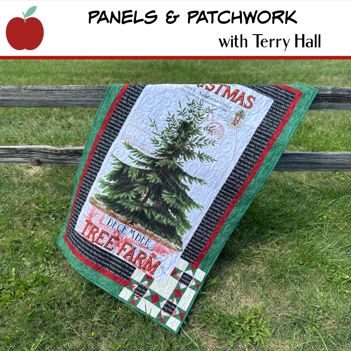 PANELS & PATCHWORK QUILT CLASS - FRIDAY, DECEMBER 4