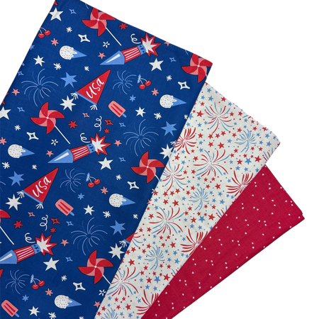 3 YARD QUILT KIT - FIRECRACKER