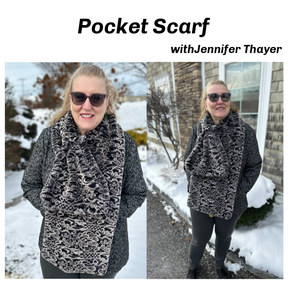 POCKET SCARF CLASS   MON. JAN. 27   5:00 - 7:00