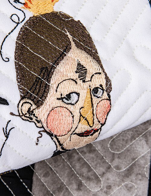 QUEEN OF WE'EN MACHINE EMBROIDERY USB