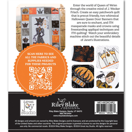 QUEEN OF WE'EN MACHINE EMBROIDERY USB