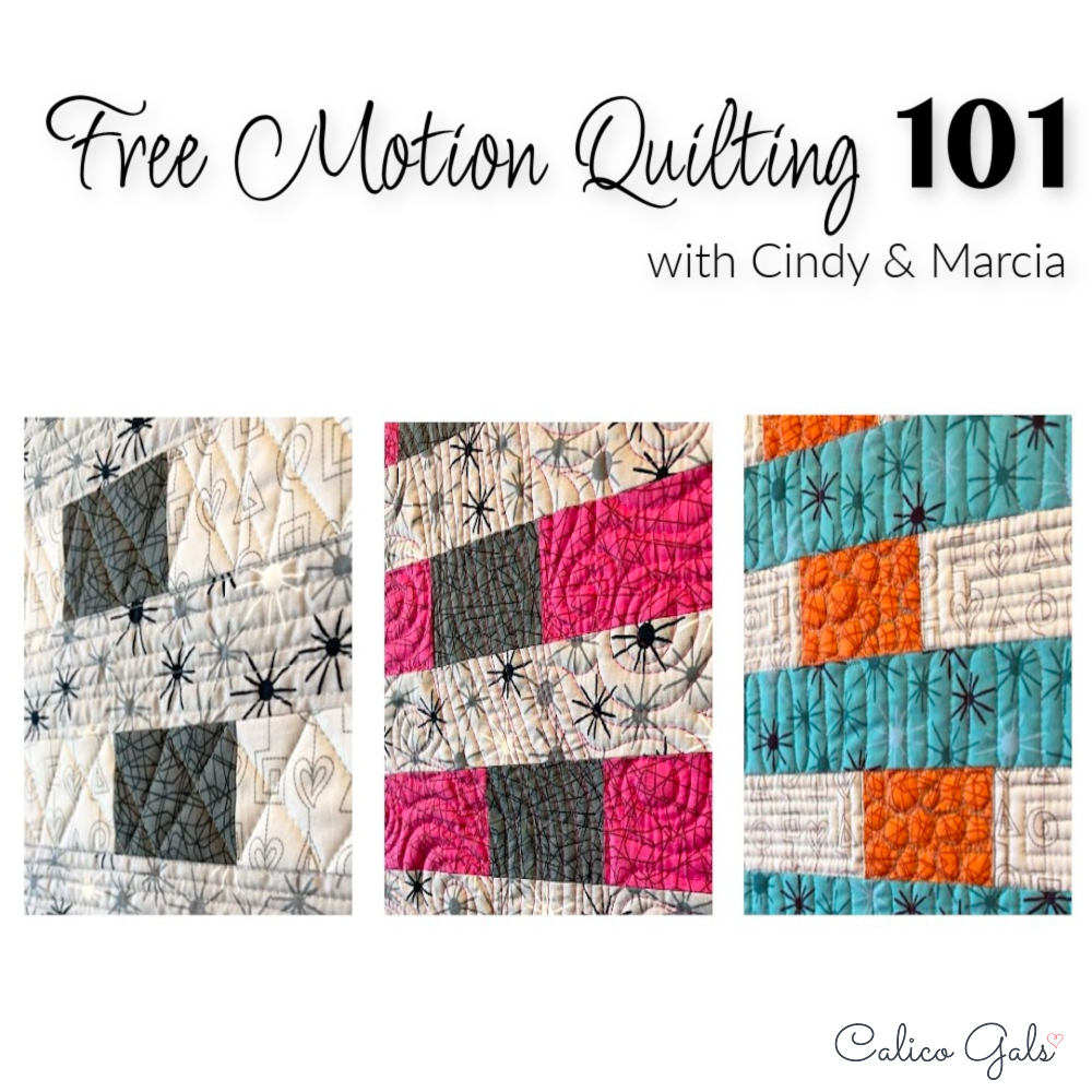 FREE MOTION QUILTING 101   WED. FEB. 19 5:30 - 8:00