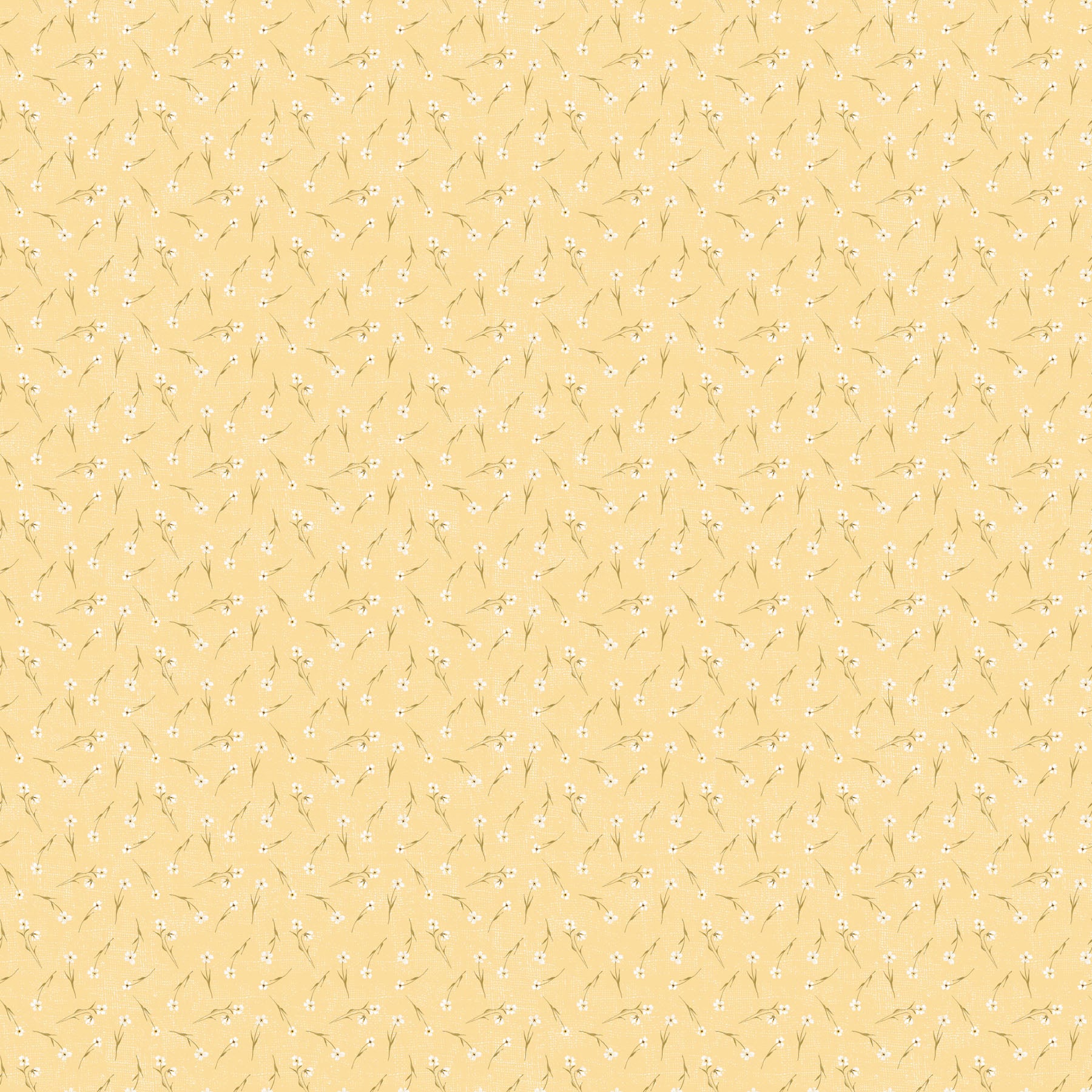 TOSSED FLORAL YELLOW HUMBLEBEE
