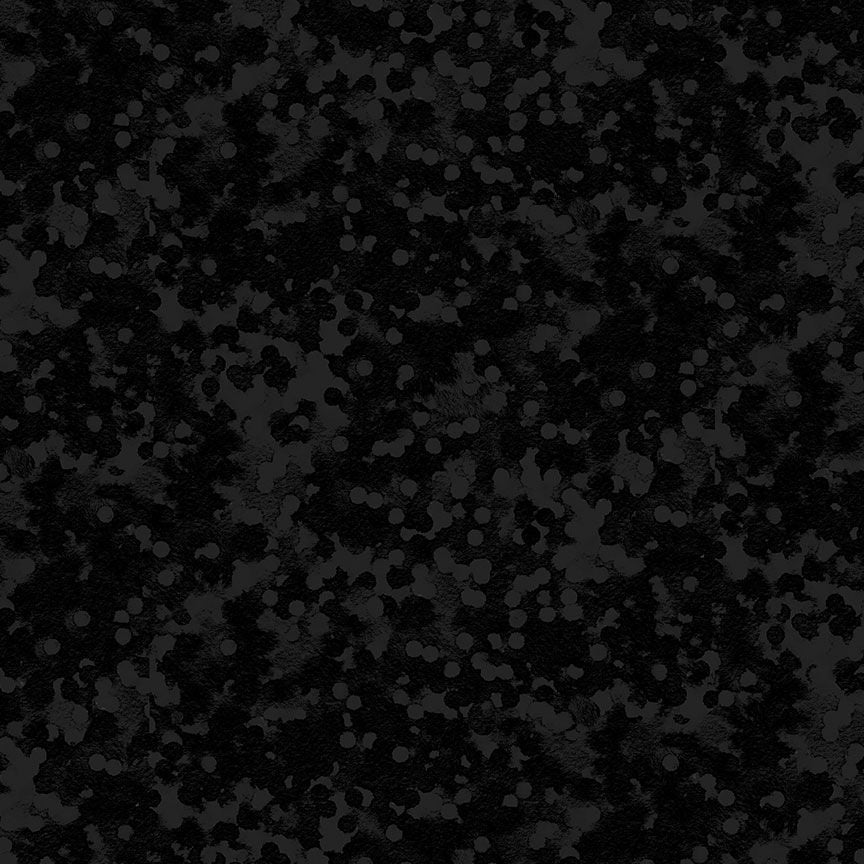 BLACK WATER DOT TEXTURE ROW BY ROW SUMMERTIME
