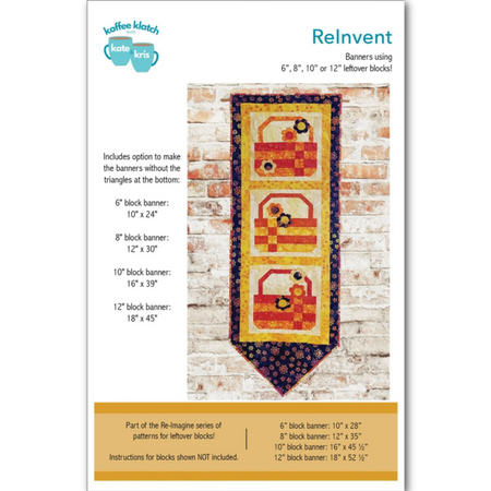 REIMAGINE REINVENT BANNER PATTERN