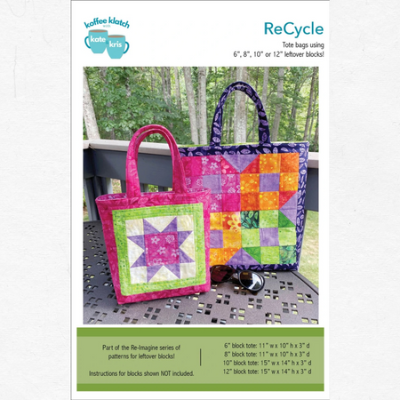 REIMAGINE RECYCLE TOTE PATTERN