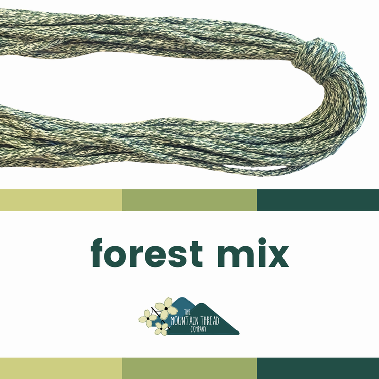 FOREST MIX  BRAID ROPE 10 YDS