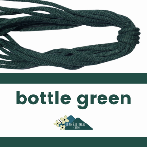 BOTTLE GREEN SOLID BRAID ROPE 20 YDS