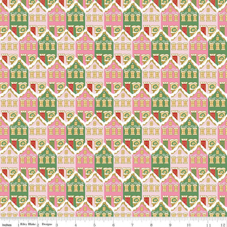 CHRISTMAS HOUSES PINK CLAUS & CO.
