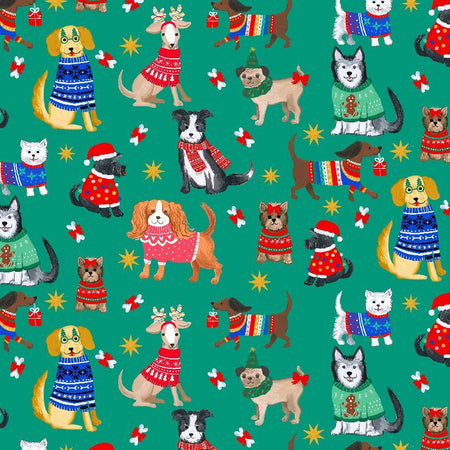 SANTA'S LITTLE YELPER EMERALD