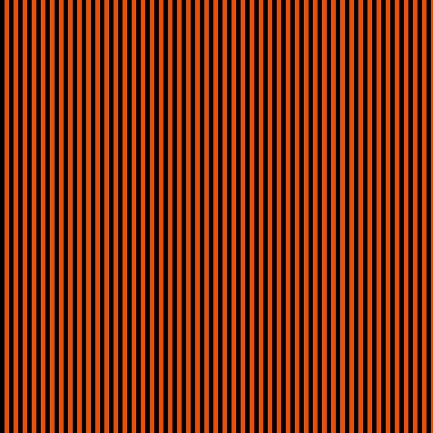 PUMPKIN AND BLACK STRIPE