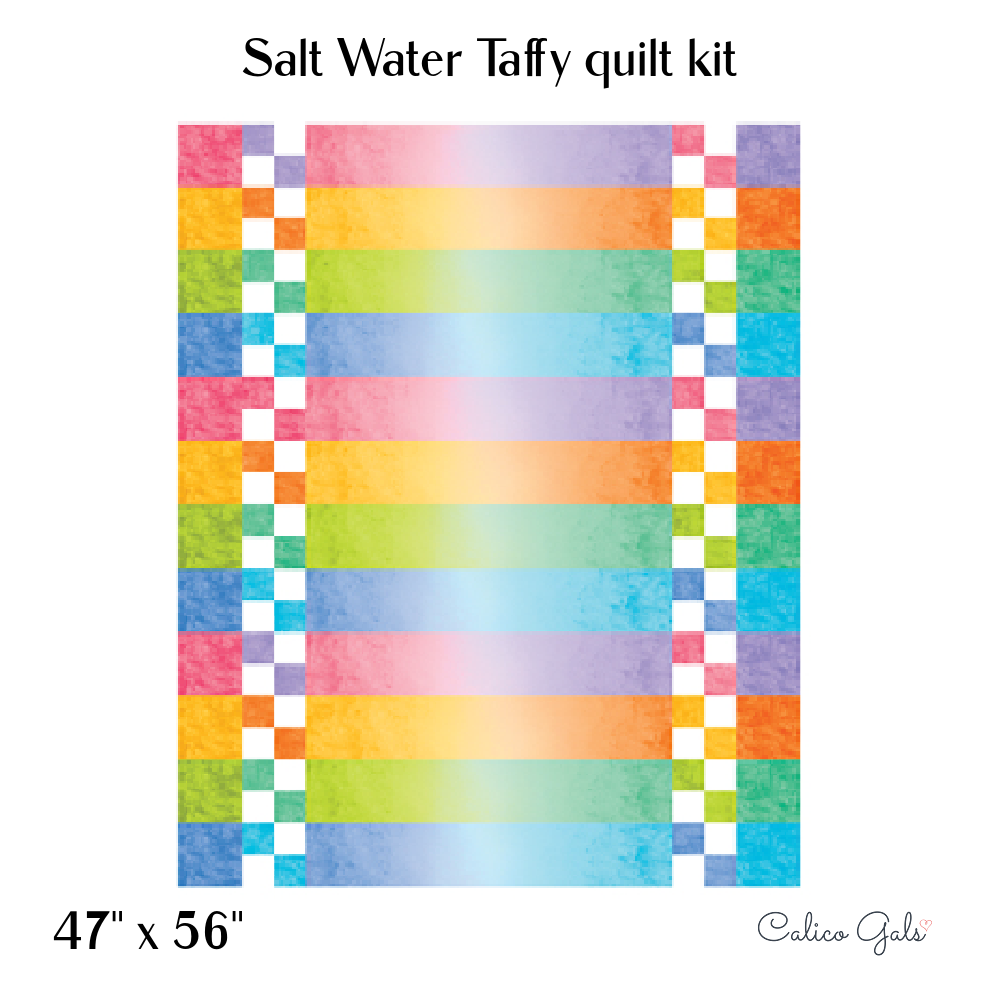 SALT WATER TAFFY QUILT KIT