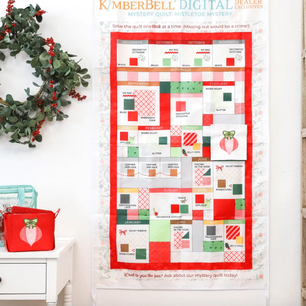 HAPPY HOOPERS 2026 - MISTLETOE MYSTERY QUILT