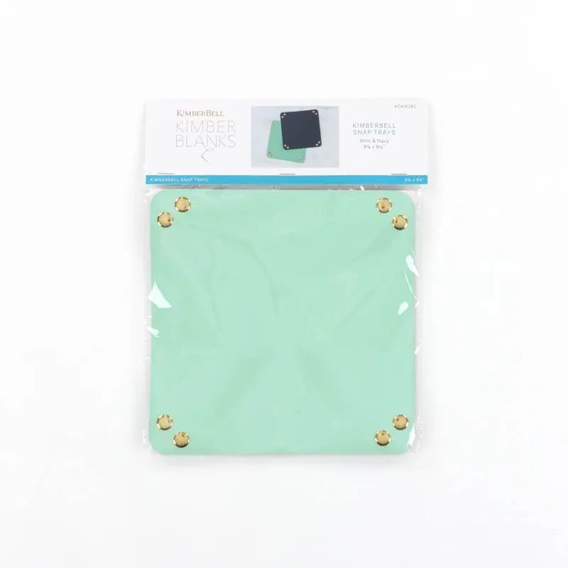 MINT AND NAVY SNAP TRAY 2 PACK
