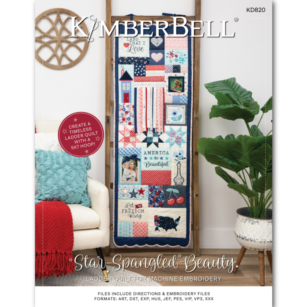 STAR-SPANGLED BEAUTY LADDER QUILT BOOK