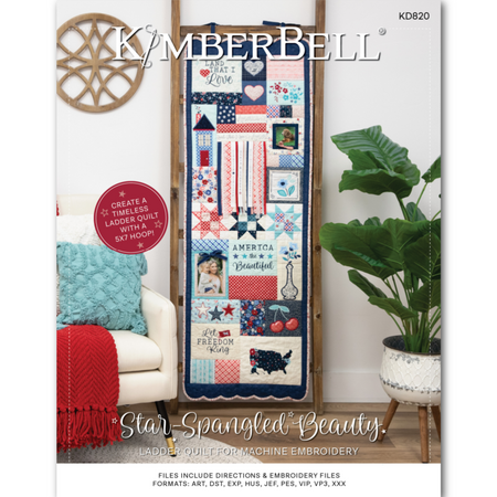 STAR-SPANGLED BEAUTY LADDER QUILT BOOK