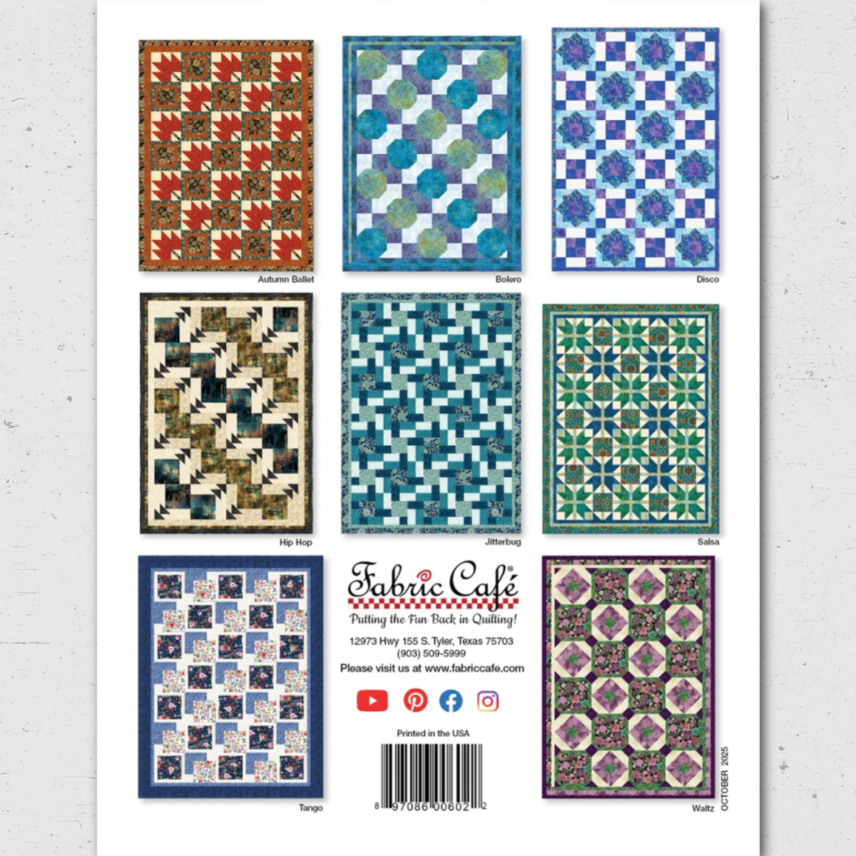 STEP IT UP WITH 5 YARD QUILTS
