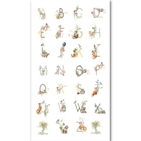 ALPHABET STORY BOOK PANEL