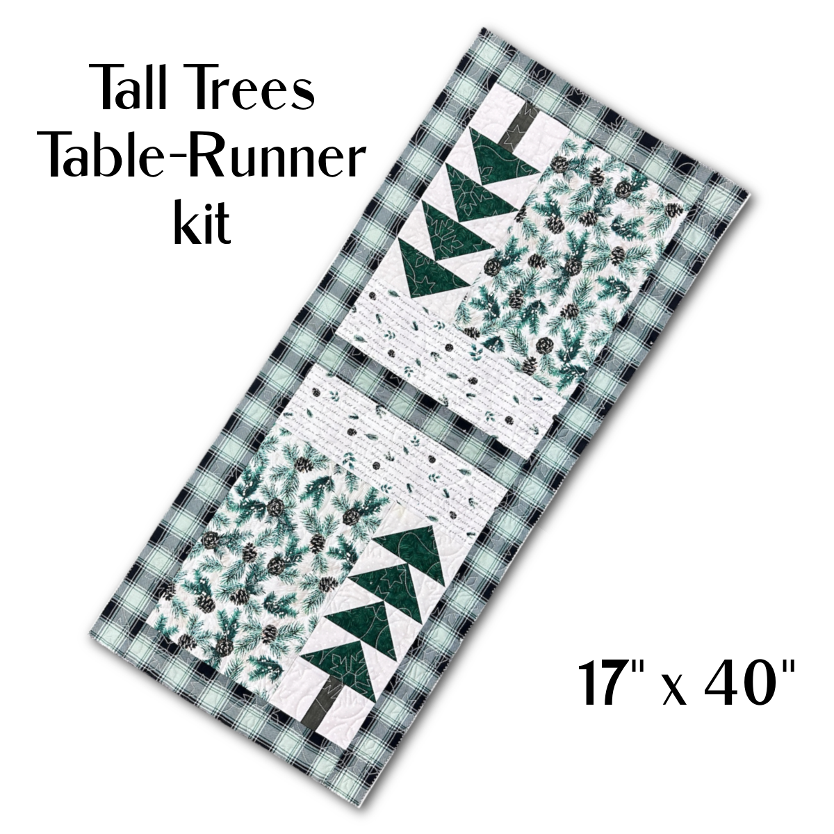 TALL PINES TABLE RUNNER KIT
