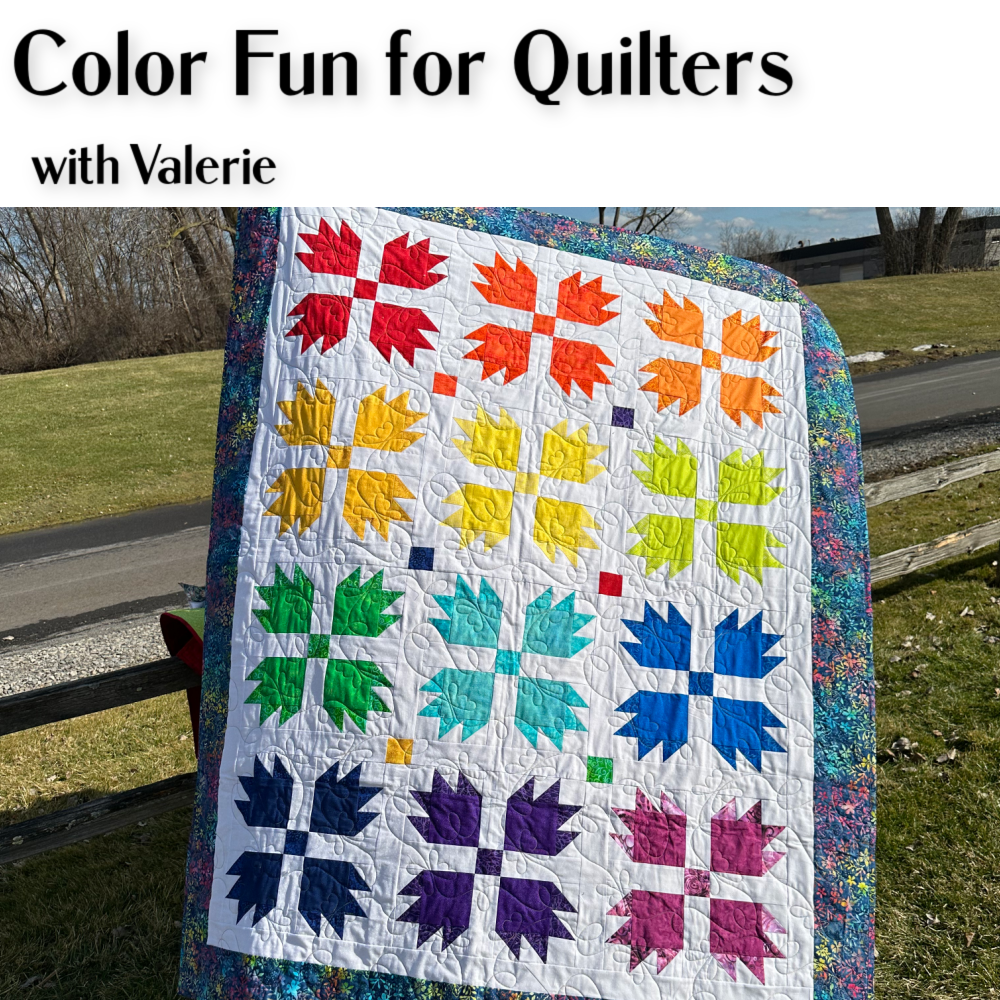 COLOR FUN FOR QUILTERS - WEDNESDAYS, APRIL 29 & MAY 20