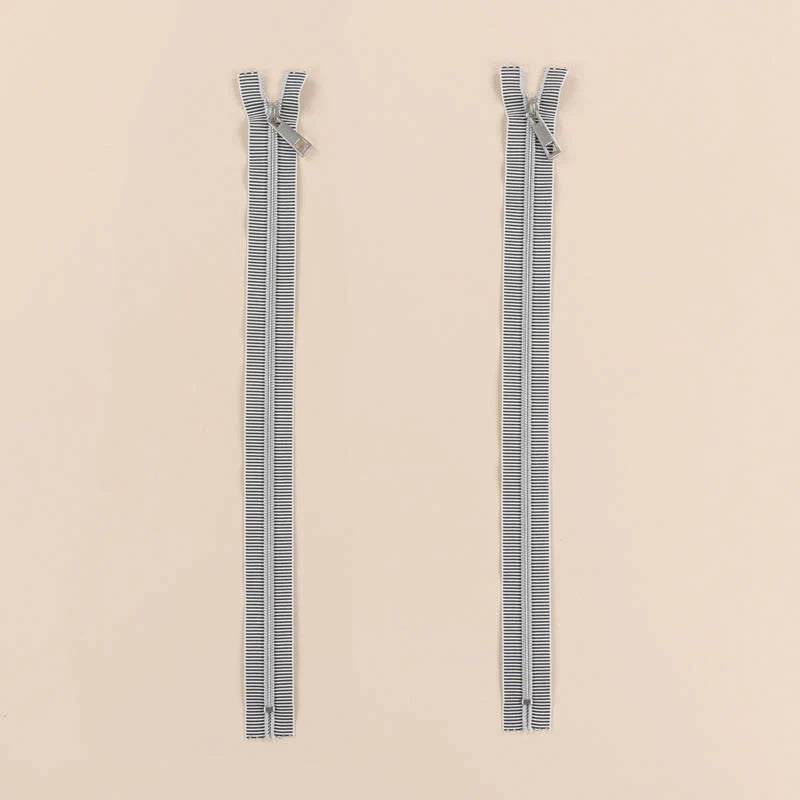 BLACK & WHITE ZIPPER 2 PACK