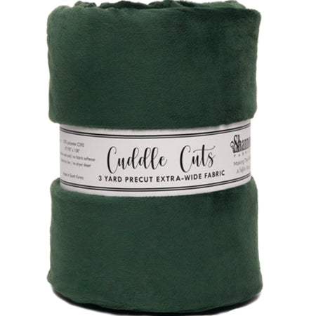 3 YARD 110" CUDDLE CUT EVERGREEN