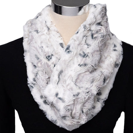 SNOWY OWL ALLOY INFINITY SCARF KIT
