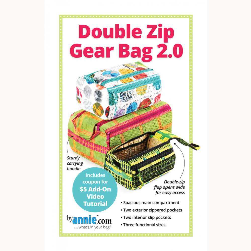 DOUBLE ZIP GEAR BAG 2.0 PATTERN