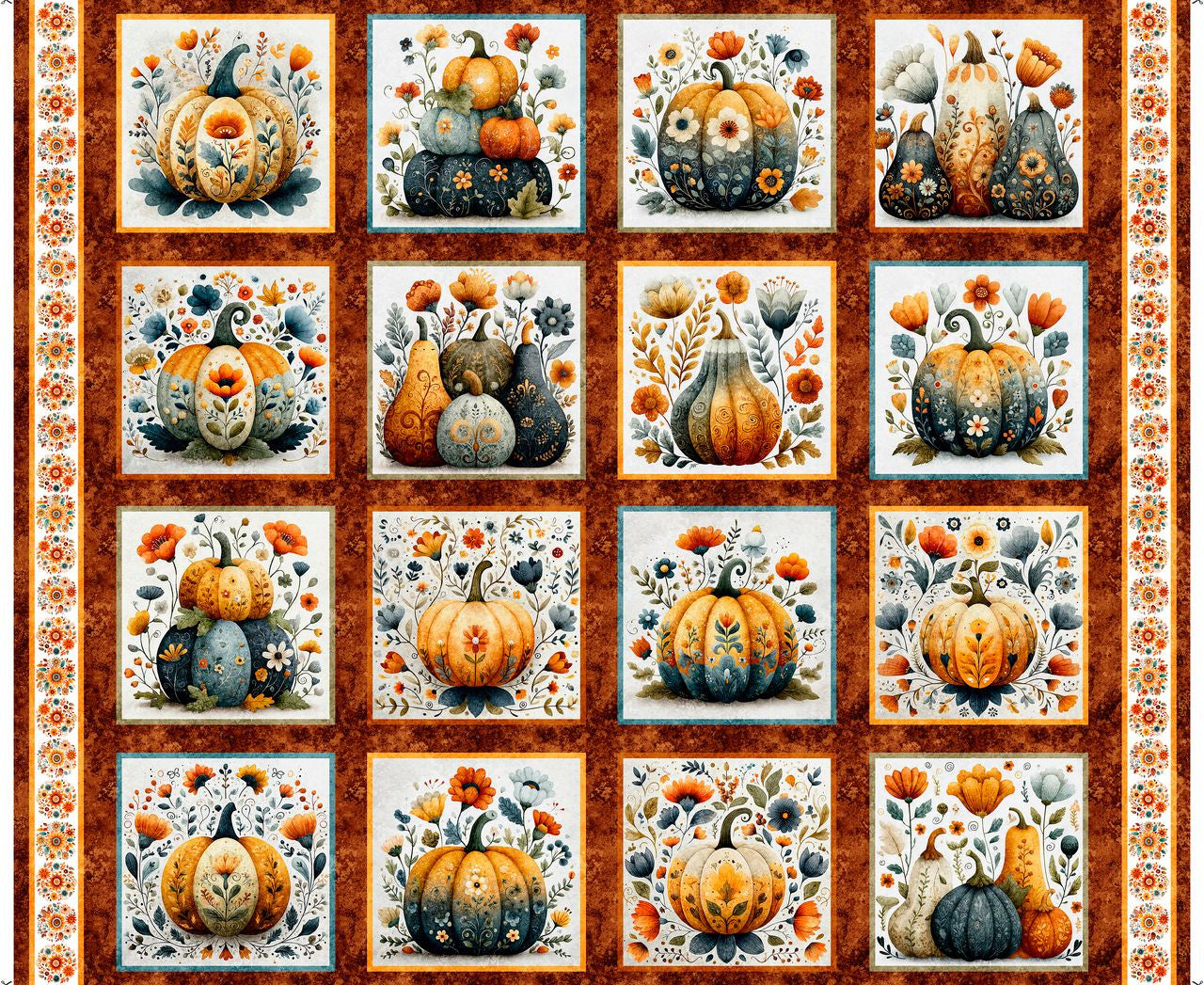 PUMPKIN PICTURES BURNT UMBER HARVEST HALLOW