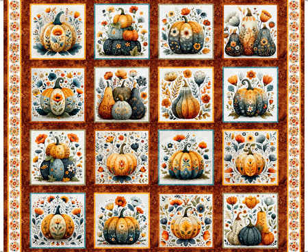 PUMPKIN PICTURES BURNT UMBER HARVEST HALLOW