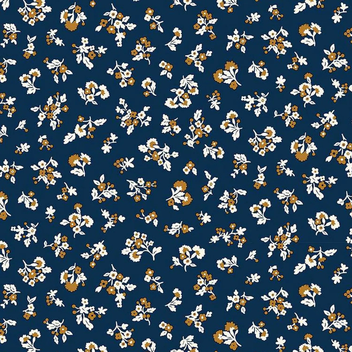 TUMBLING BLOOMS DENIM FLORALS