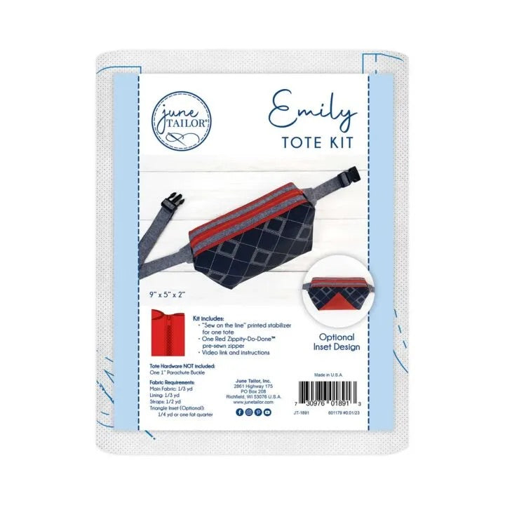 EMILY TOTE KIT RED