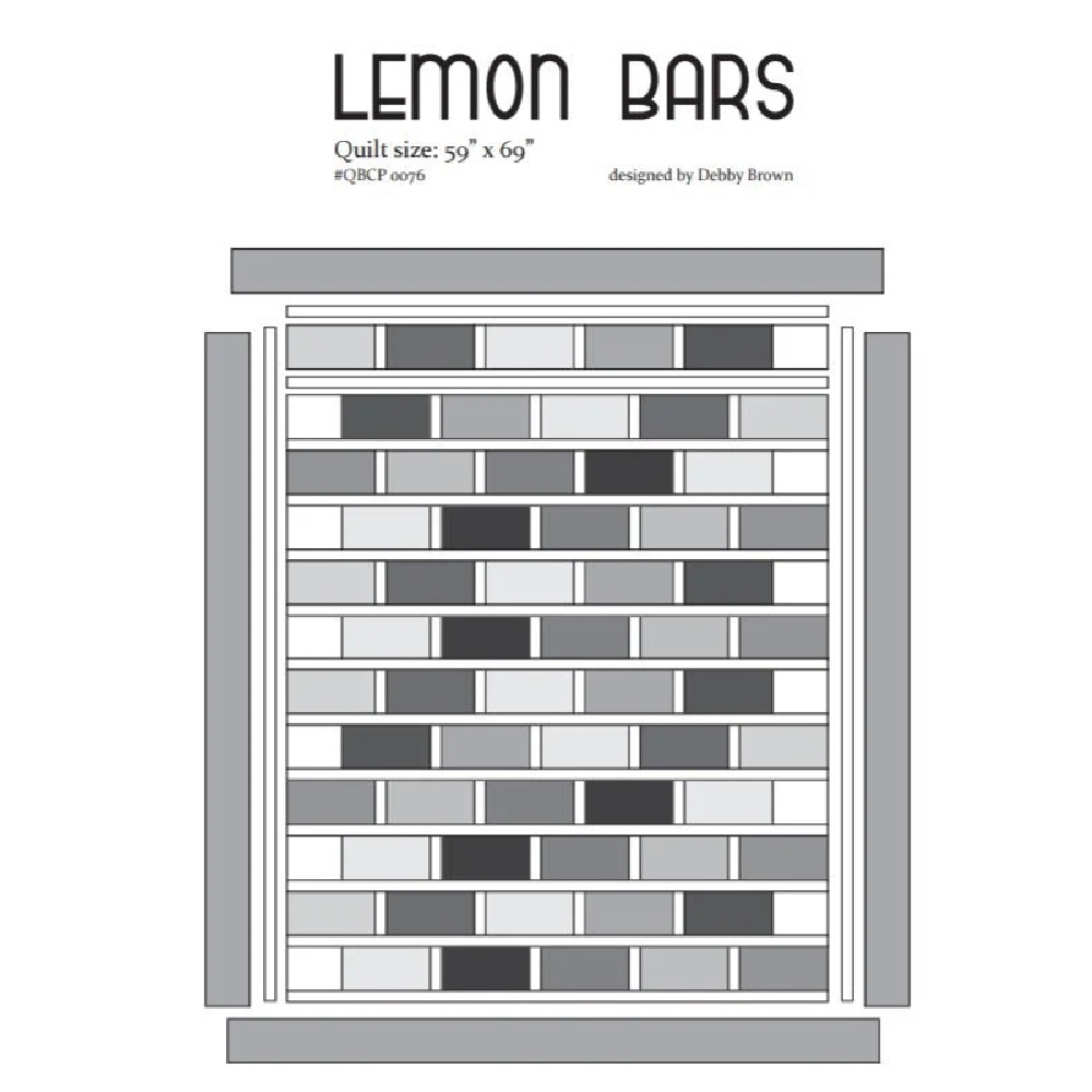 LEMON BARS CUTIE PATTERN