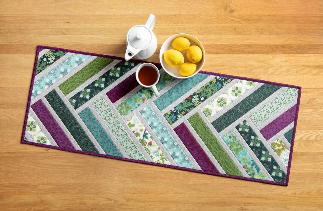 LOG JAM RUNNER QUILT-AS-YOU-GO BATTING KIT