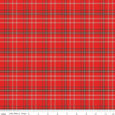 RED PLAID HAPPY HAVEN