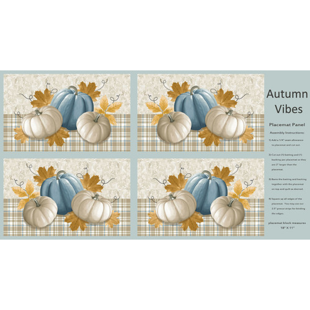 AUTUMN VIBES PLACEMAT PANEL