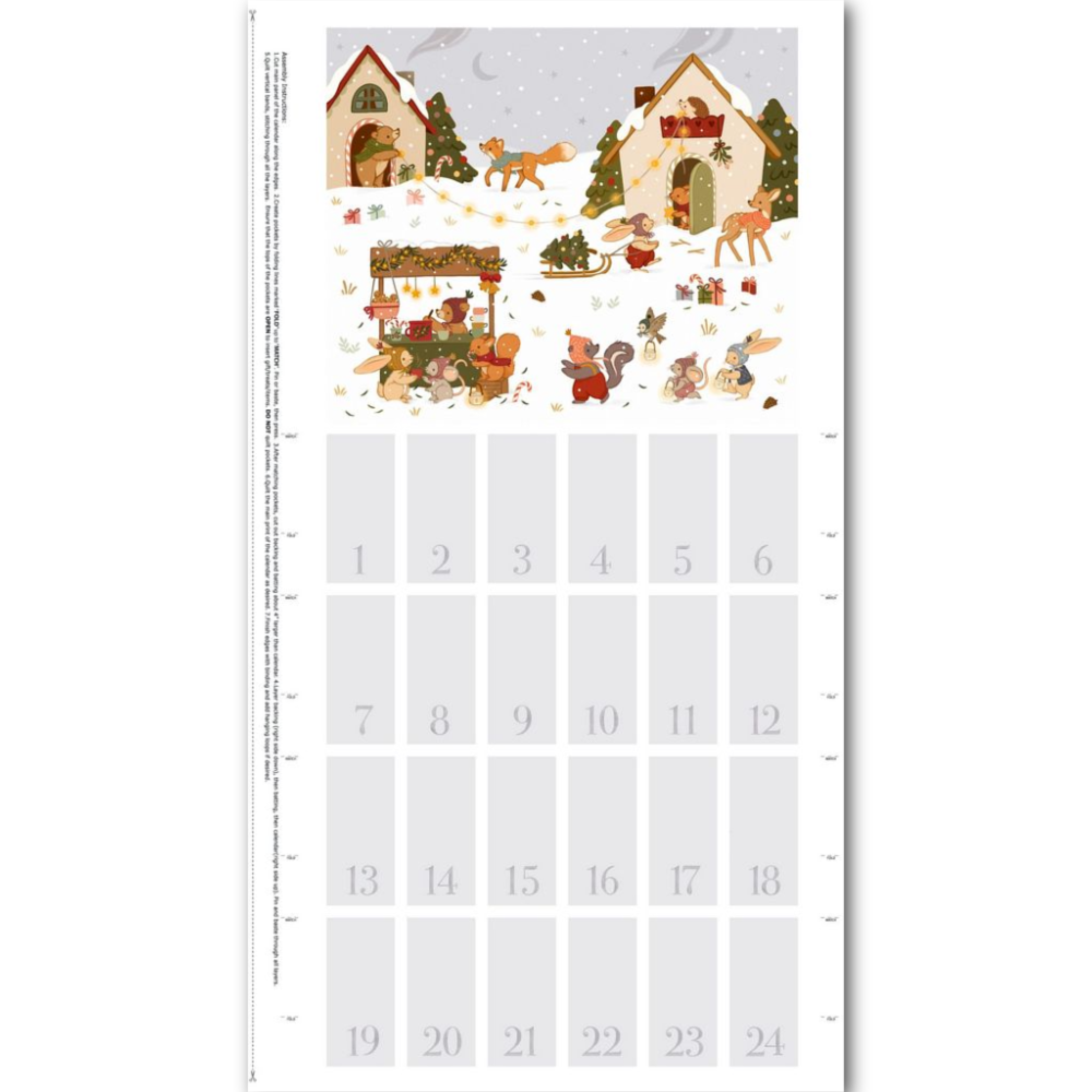LITTLE FOREST ADVENT PANEL