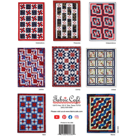 MAKE IT PATRIOTIC WITH 3 YARD QUILTS