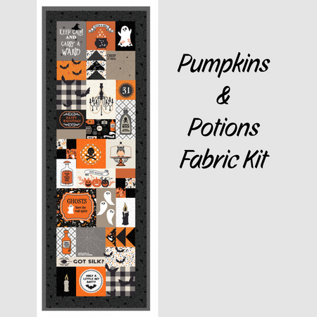PUMPKINS & POTIONS FABRIC KIT