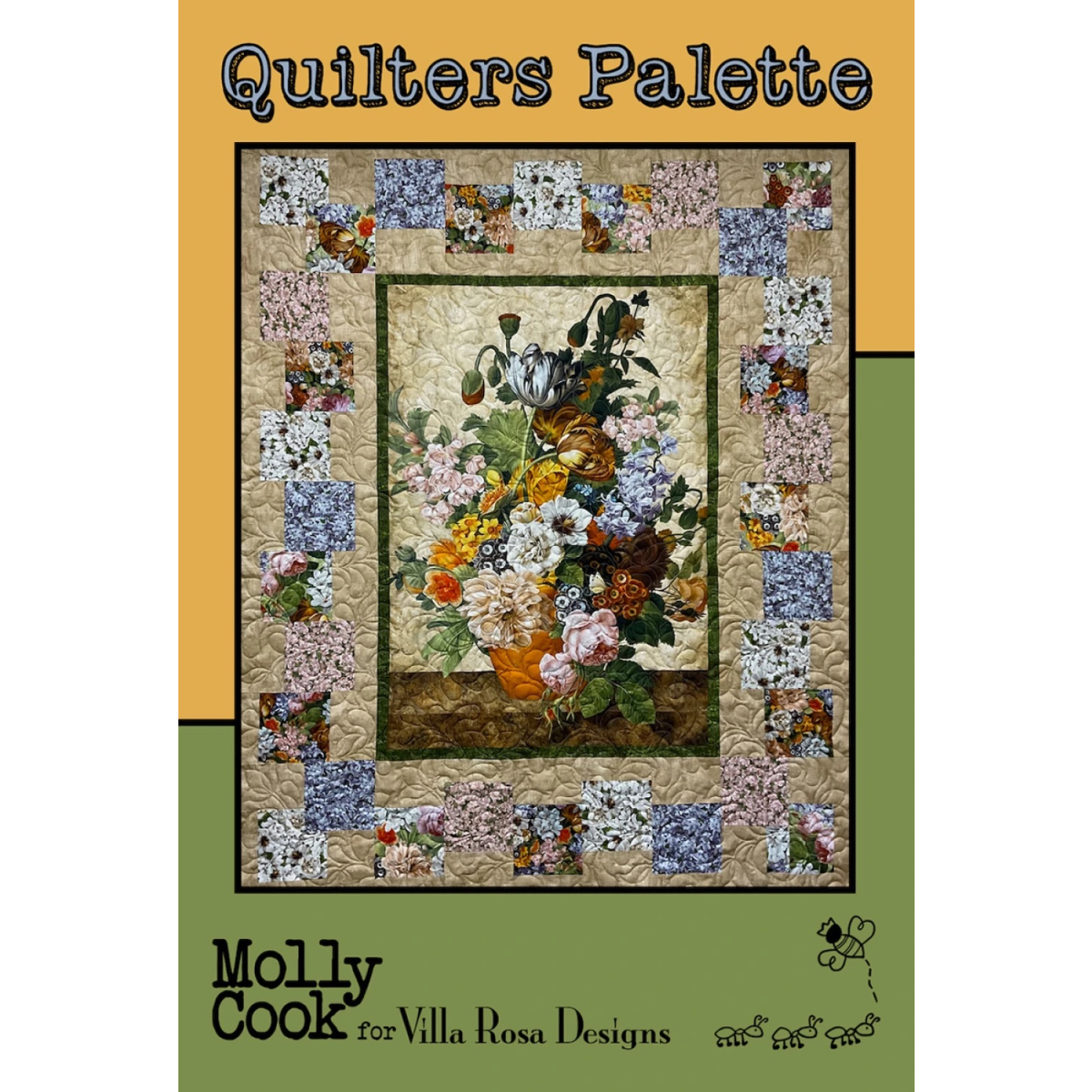 QUILTERS PALETTE VILLA ROSA PATTERN