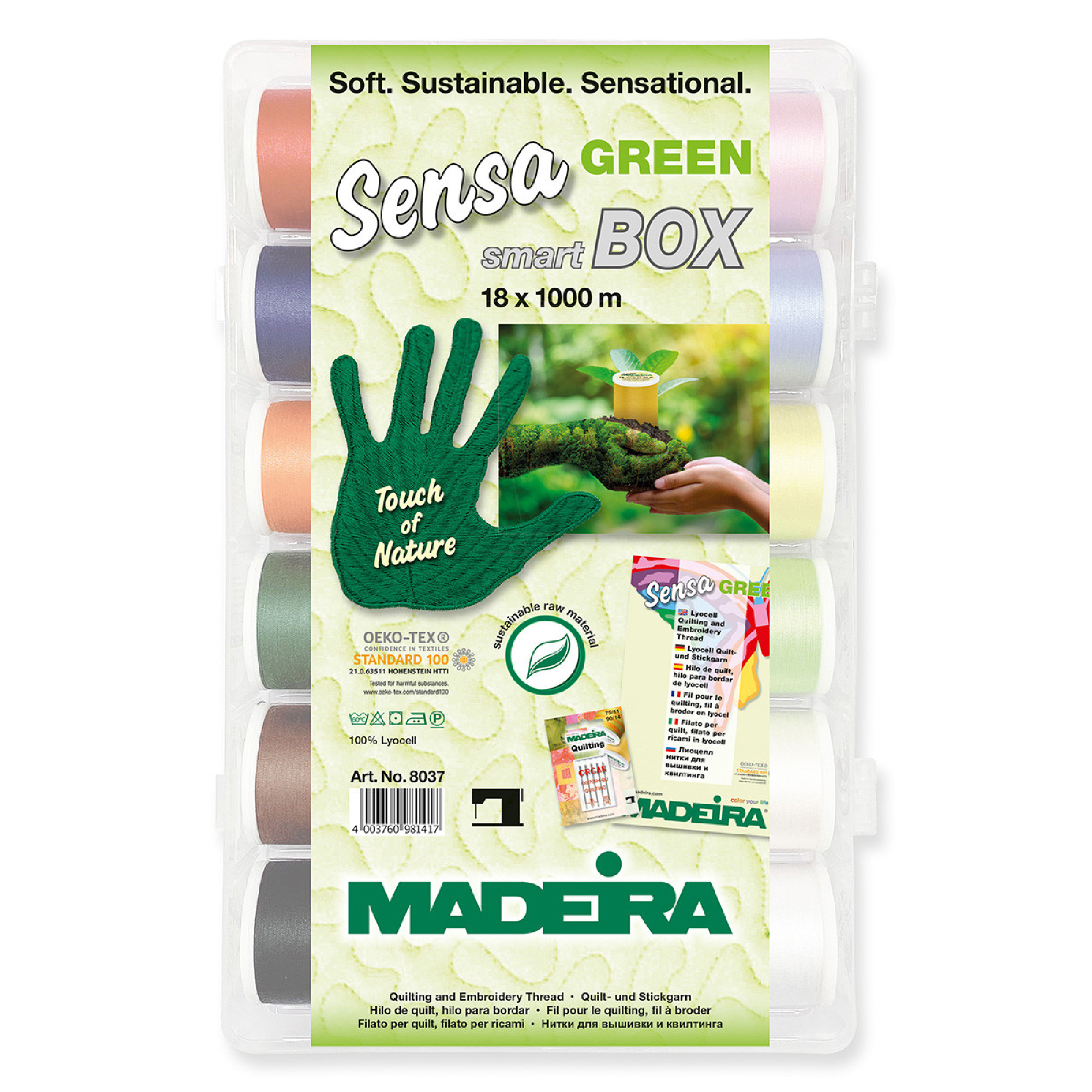 SENSA GREEN SMART BOX MADEIRA 18 SPOOLS