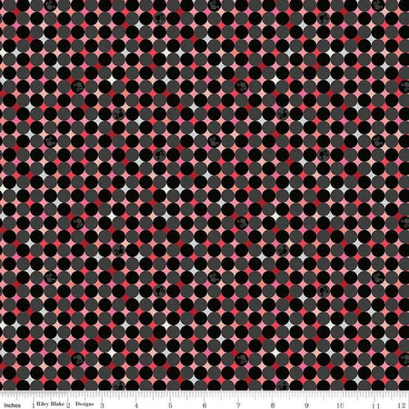 BLACK SPARKLE DOTS BARBIE VINTAGE