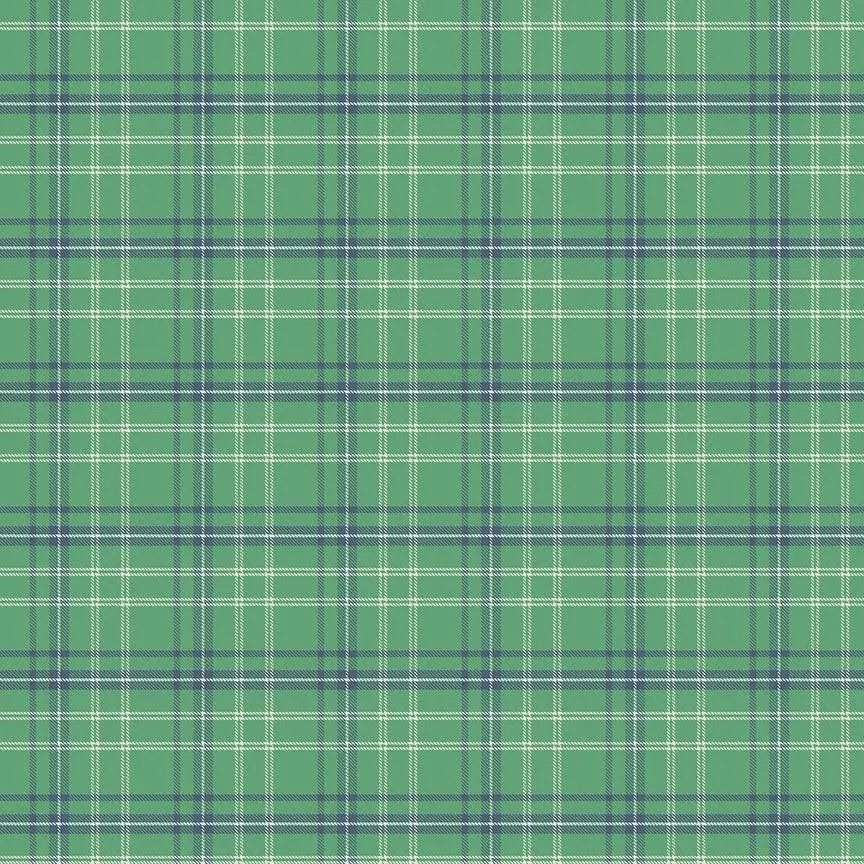 GREEN PLAID HAPPY HAVEN