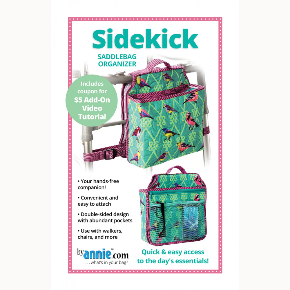 SIDEKICK SADDLEBAG ORGANIZER PATTERN