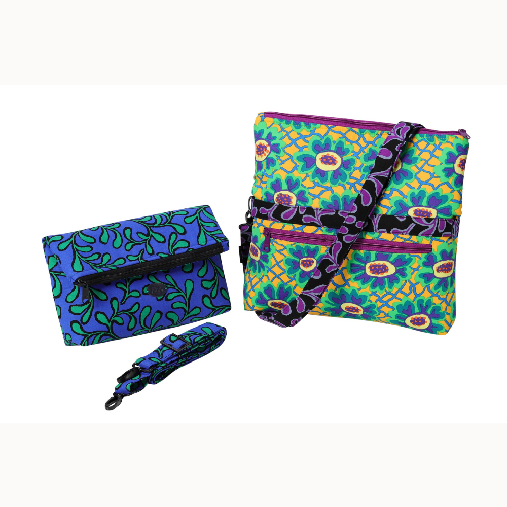 CLAM UP ZIPPERED POUCHES PATTERN