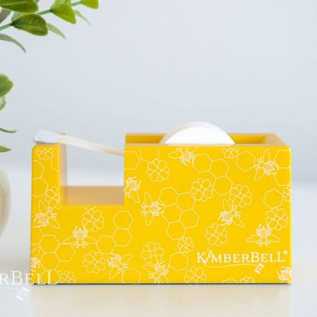 YELLOW HONEYCOMB PAPER TAPE DISPENSER
