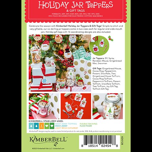 HOLIDAY JAR TOPPERS & GIFT TAGS