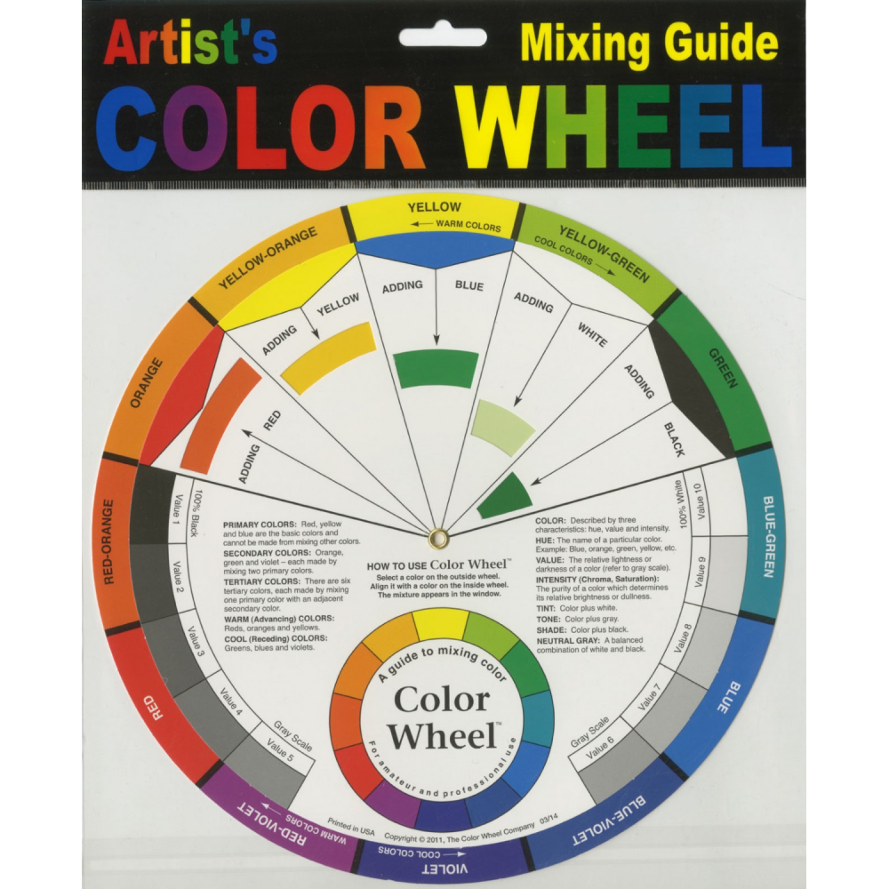 COLOR WHEEL MIXING GUIDE